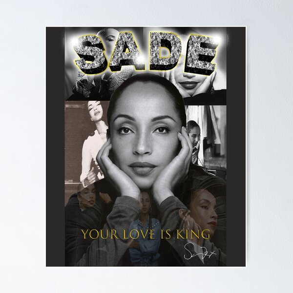 Sade Your Love Is King Album Cover Sticker