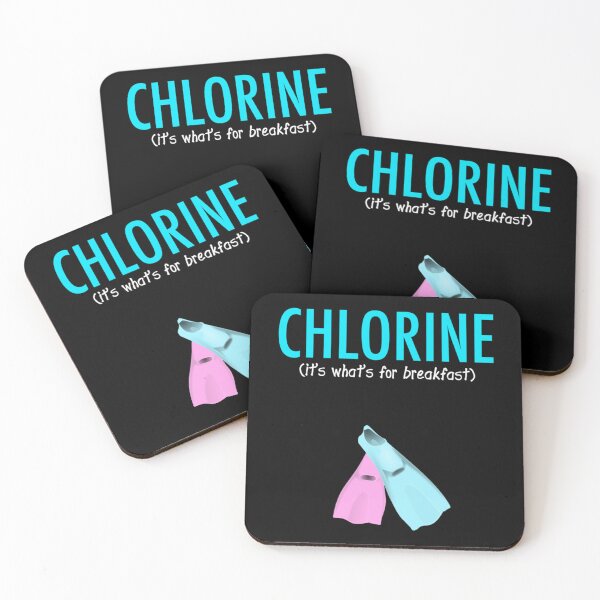 Item preview, Funny Gift For Swimmer Chlorine It's What's For Breakfast Classic T-Shirt designed and sold by krnnvrstacy.