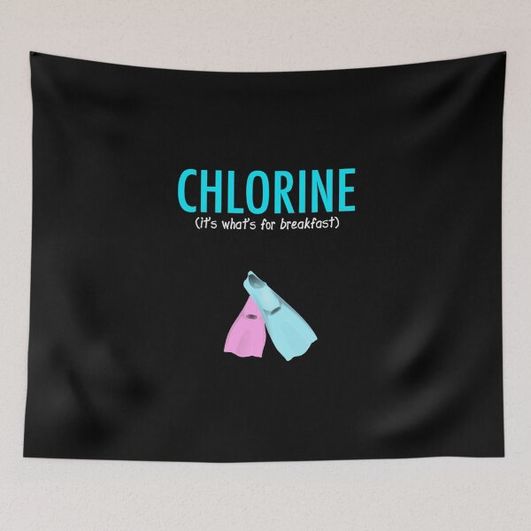 Item preview, Funny Gift For Swimmer Chlorine It's What's For Breakfast Classic T-Shirt designed and sold by krnnvrstacy.