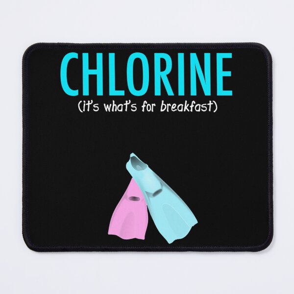Item preview, Funny Gift For Swimmer Chlorine It's What's For Breakfast Classic T-Shirt designed and sold by krnnvrstacy.