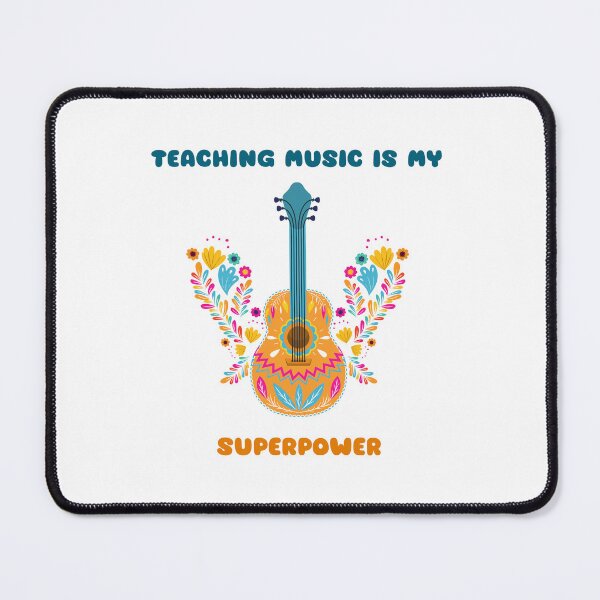 Item preview, Teaching Music Is My Superpower  designed and sold by bsrishika.