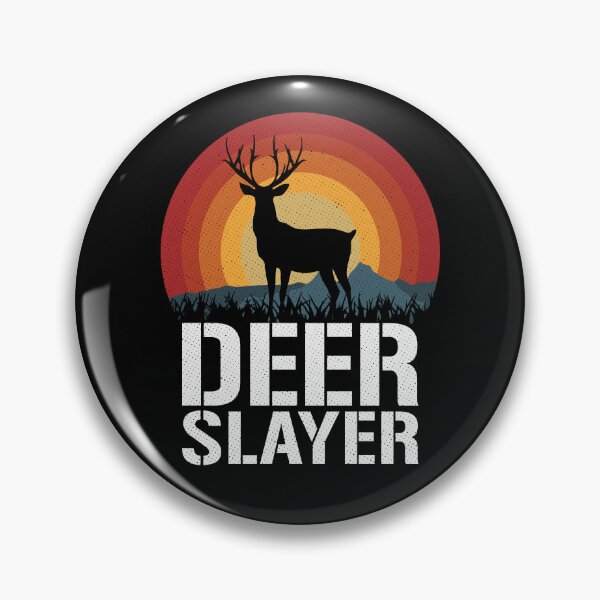 Item preview, Vintage Sunset Deer Slayer Hunter designed and sold by zeno27.