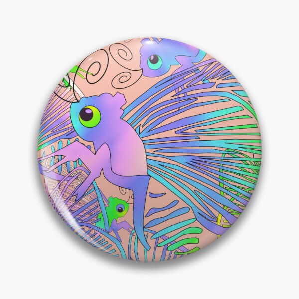 Artikelvorschau, Rainbow Moth Soiree Tossed on Peach Repeat 5748 entworfen und verkauft von Art in My Loft.