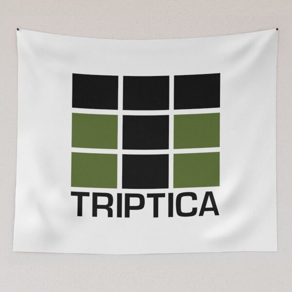 Item preview, Triptica Logo Baseball ¾ Sleeve    designed and sold by TideandPine.