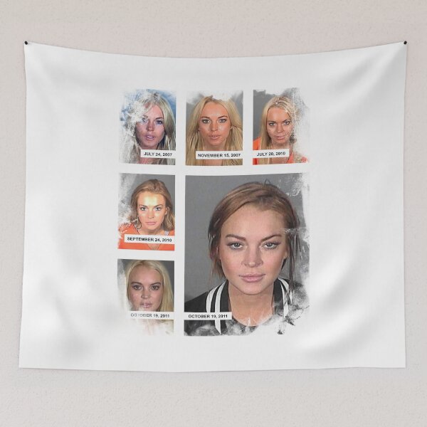 Item preview, Lindsay Lohan mugshot designed and sold by CezSM.