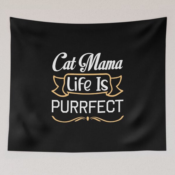 Item preview, Cat Life Is Purrfect designed and sold by Nedskr.