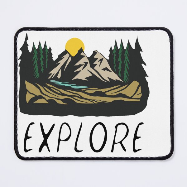 Item preview, Explore Mountains Shirt, Camping Shirts, Mountain Tshirts, Hiking Shirts, Outdoor Shirt, Nature Lover Shirt, Adventure Tee, Wildlife Shirts designed and sold by CatchUriDesigns.