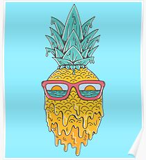 Ananas Sommer Poster
