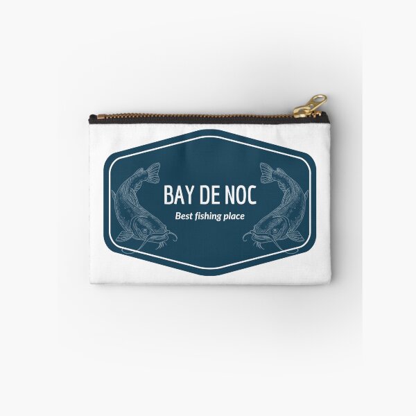 Item preview, Bay de Noc in Michigan, United States of America - Best fishing place destination Logo designed and sold by Vintage-TM.