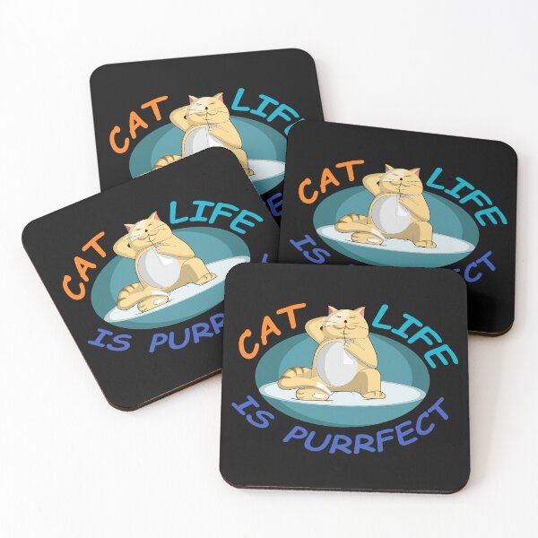 Item preview, Cat Life Is Purrfect - For Cat Lover designed and sold by Demna-S.