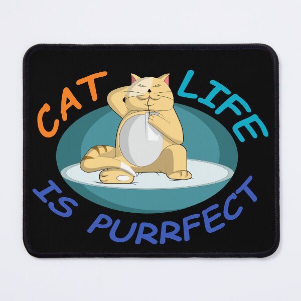 Item preview, Cat Life Is Purrfect - For Cat Lover designed and sold by Demna-S.