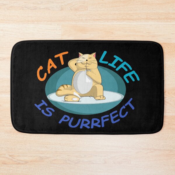 Item preview, Cat Life Is Purrfect - For Cat Lover designed and sold by Demna-S.