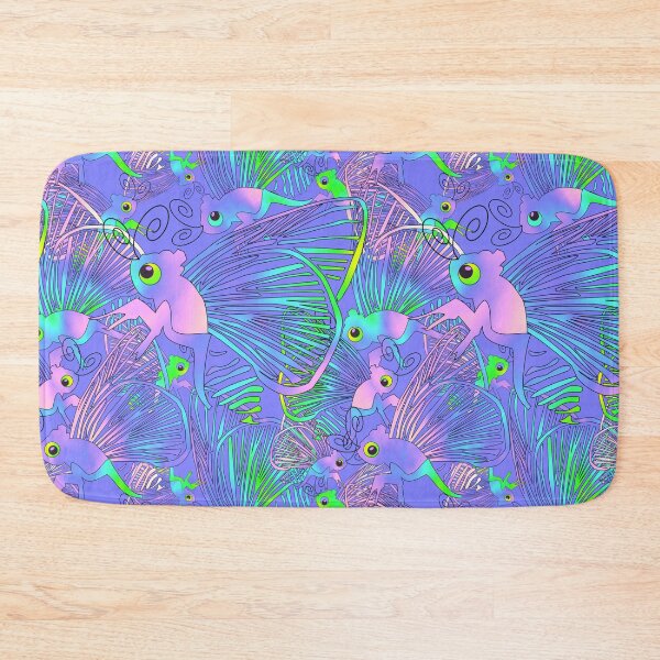 Item preview, Rainbow Moth Soiree Tossed on Purple Repeat 5748 designed and sold by Art in My Loft.