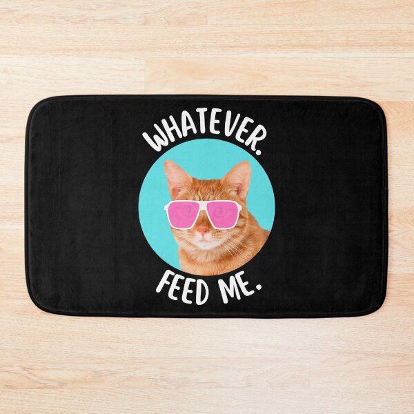 Item preview, Whatever Feed Me - Funny Orange Tabby Cat Lover Gift designed and sold by mariejosee22.