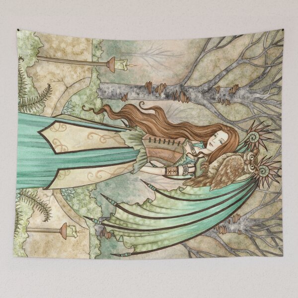 Item preview, Garden of Wisdom designed and sold by AmyBrownArt.