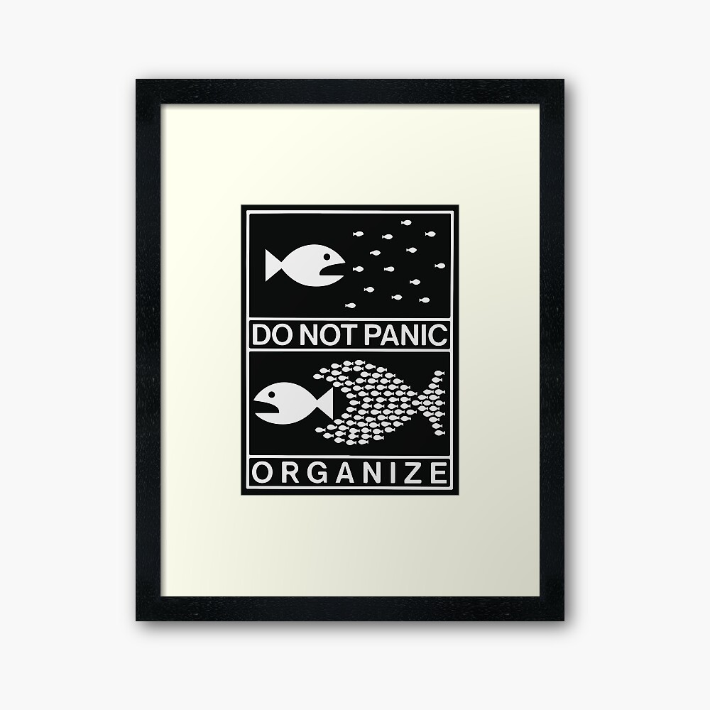 Do not panic Organize Fish