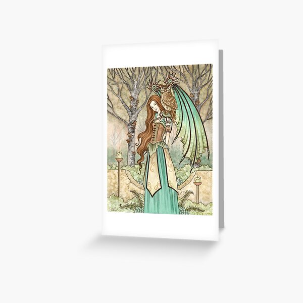 Item preview, Garden of Wisdom designed and sold by AmyBrownArt.