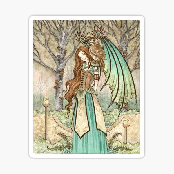 Item preview, Garden of Wisdom designed and sold by AmyBrownArt.