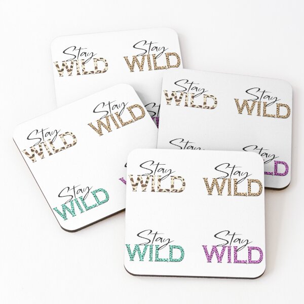 Item preview, Stay wild sticker bundle designed and sold by Nikmay Design.