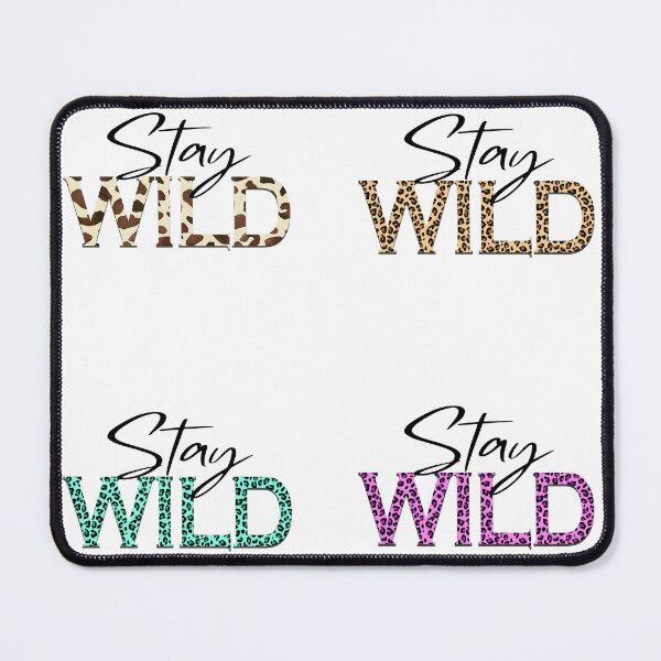 Item preview, Stay wild sticker bundle designed and sold by Nikmay Design.