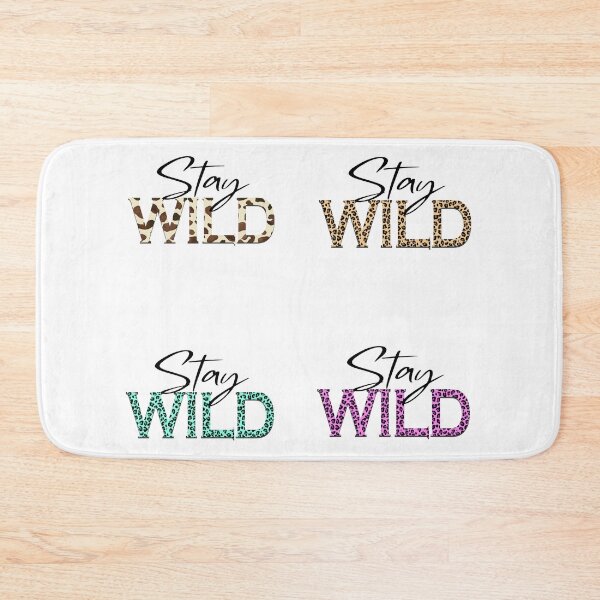 Item preview, Stay wild sticker bundle designed and sold by Nikmay Design.