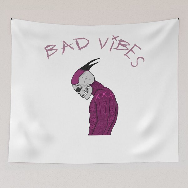 Item preview, Xxxtentacion bad vibes  Sticker designed and sold by Lucioadams.