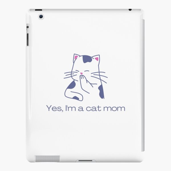 Cat Mom iPad Snap Case