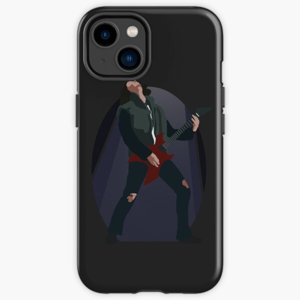 Eddie Munson with guitar - Stranger Things 4 iPhone Tough Case