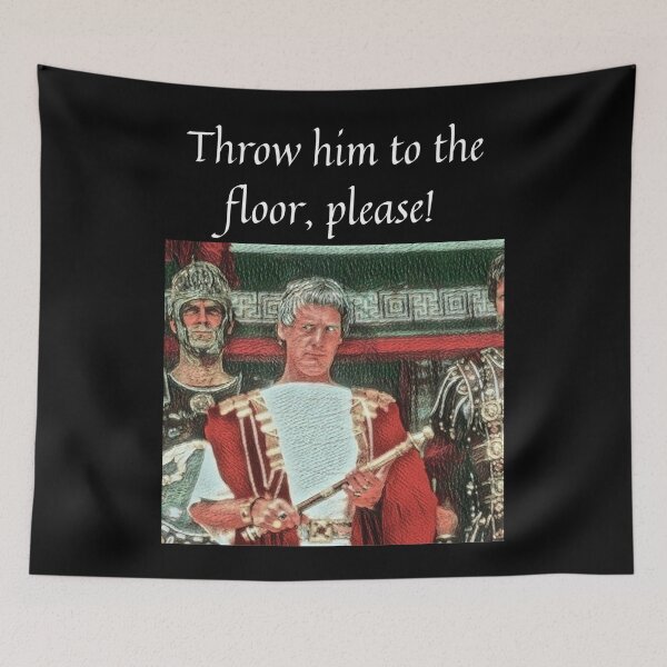Item preview, Throw him to the floor, please!  designed and sold by Monkyra.