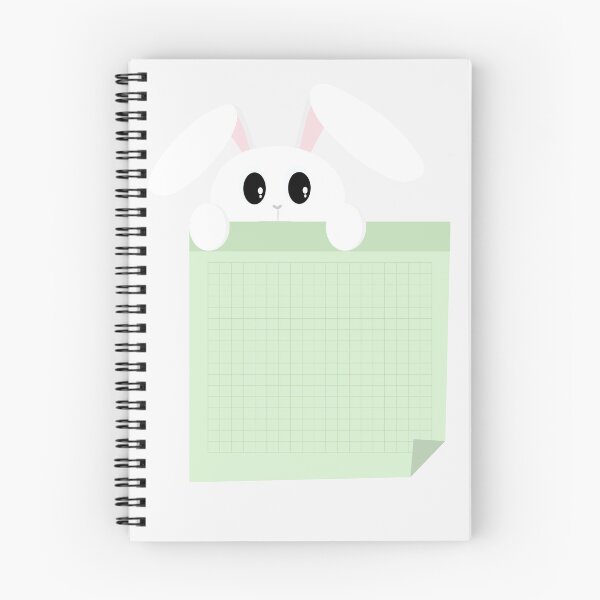 Item preview, Cute plot bunny note designed and sold by CreativeStrand.