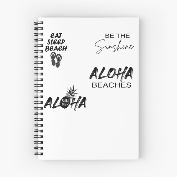 Item preview, Aloha summer sticker bundle designed and sold by Nikmay Design.