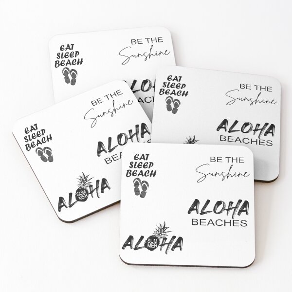 Item preview, Aloha summer sticker bundle designed and sold by Nikmay Design.