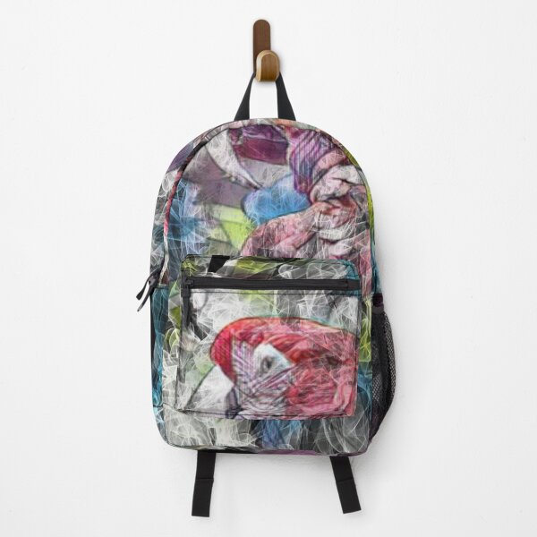 Item preview, Red parrot colorful artwork designed and sold by DopeDesign111.