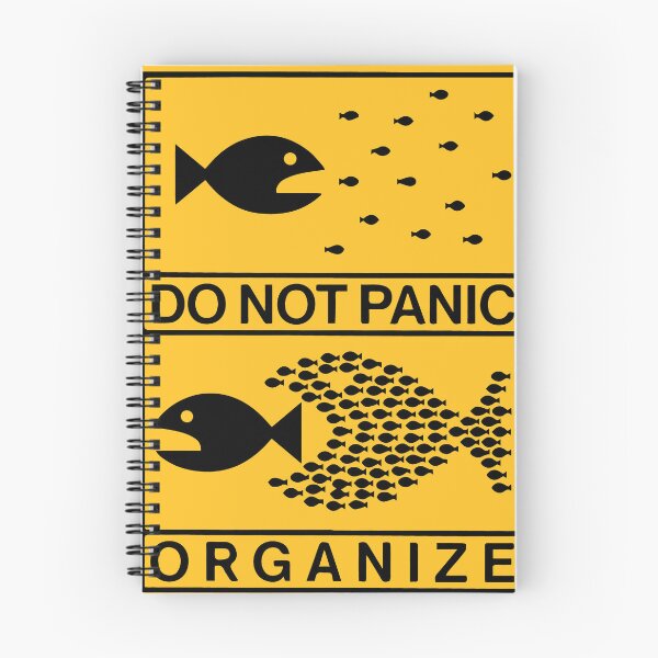 Item preview, Do not panic, organize designed and sold by SwanDive.
