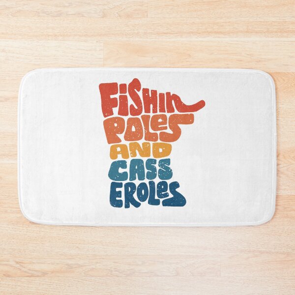 Item preview, Funny Minnesota - Fishing Poles and Casseroles - MN designed and sold by abowersock.