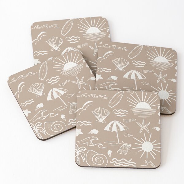 Item preview, Beach Day Doodle Art designed and sold by WalkSimplyArt.