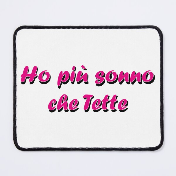 Item preview, Ho più Sonno che Tette designed and sold by RevivalGraphic.