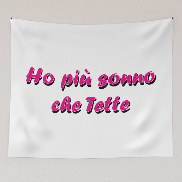 Item preview, Ho più Sonno che Tette designed and sold by RevivalGraphic.