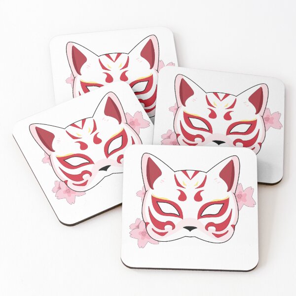 Item preview, Kitsune mask designed and sold by DexOneShop.