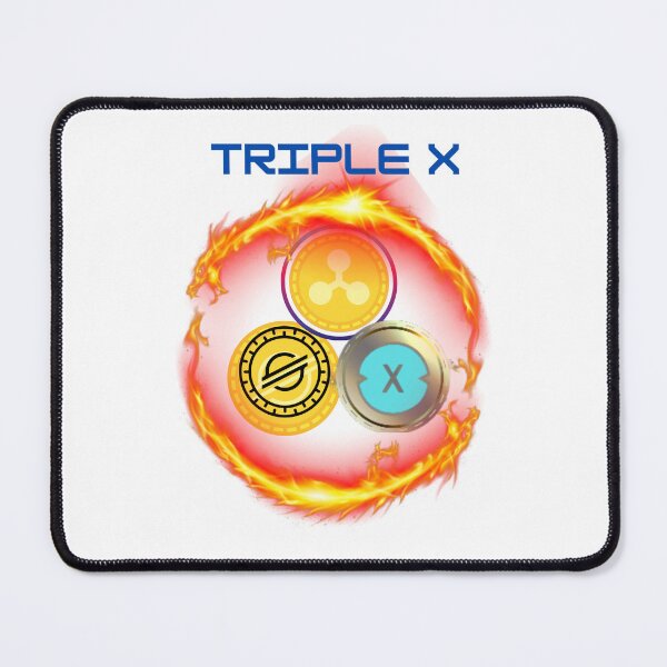 Item preview, TRIPLE X- CRYPTO WITH DRAGONS designed and sold by Texrican.