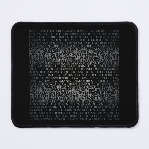 Item preview, God Is In The House - Nick Cave & The Bad Seeds (lyrics) v.1 designed and sold by x1brett.