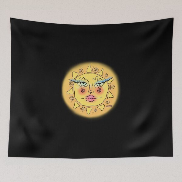 Item preview, Cartoon Sun Digital Art Sticker designed and sold by janlzmaude.