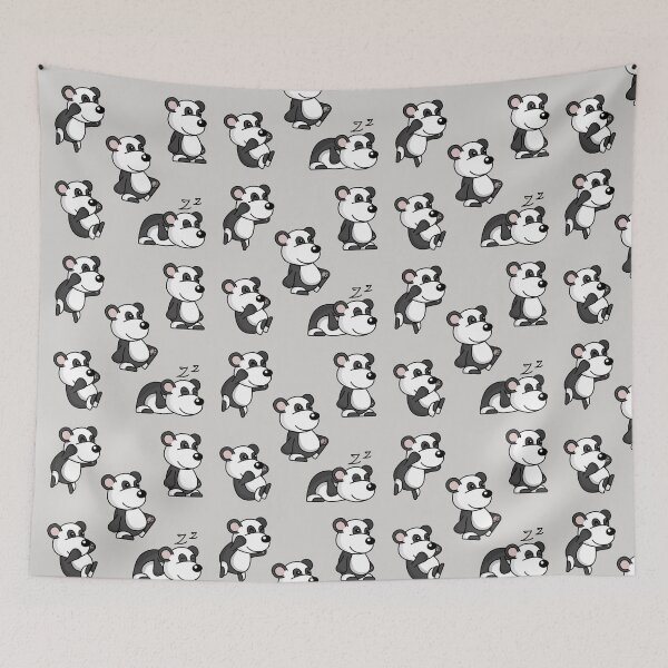 Item preview, Panda cartoon pack, baby nursery pattern, baby room decor designed and sold by portrait4you.