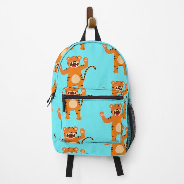Item preview, Funny, cartoonish roaring tiger designed and sold by KoopTroop ⭐⭐⭐⭐⭐.