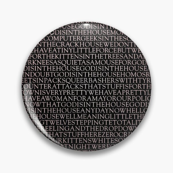Item preview, God Is In The House - Nick Cave & The Bad Seeds (lyrics) v.3 designed and sold by x1brett.