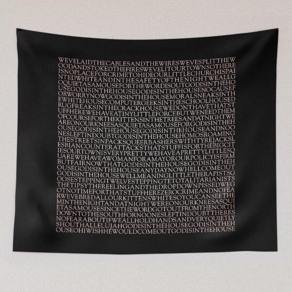 Item preview, God Is In The House - Nick Cave & The Bad Seeds (lyrics) v.3 designed and sold by x1brett.