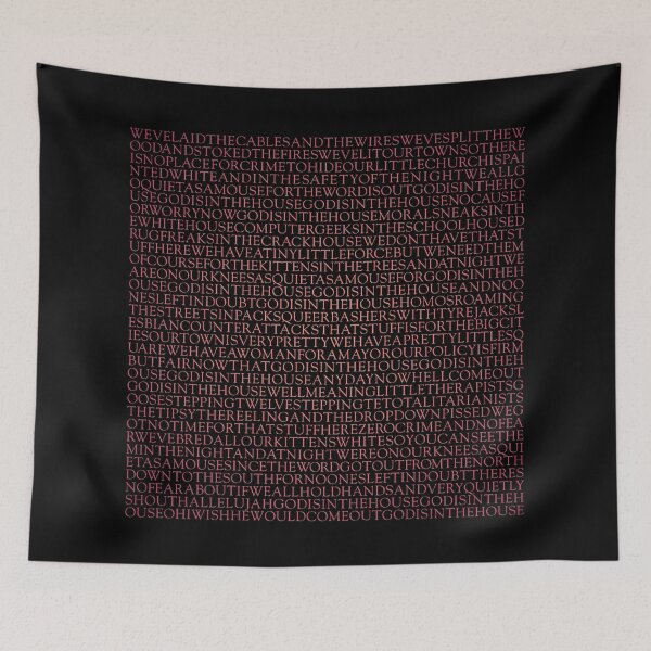 Item preview, God Is In The House - Nick Cave & The Bad Seeds (lyrics) v.4 designed and sold by x1brett.