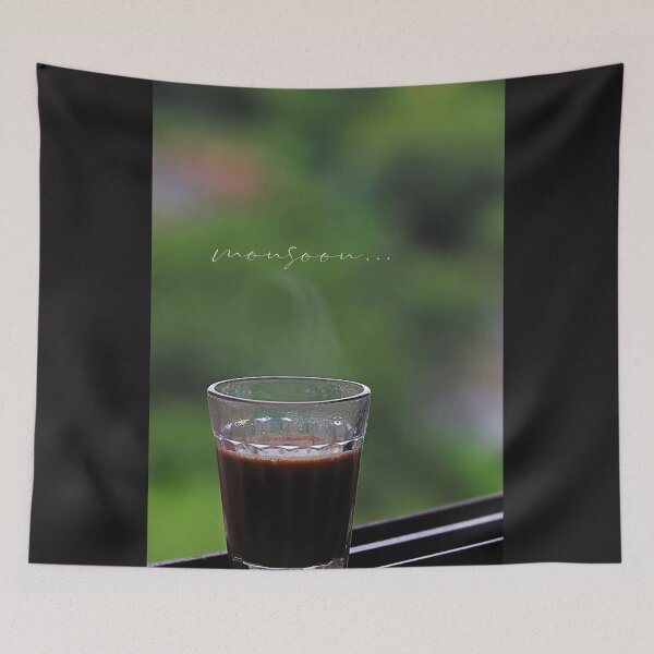 Item preview, Cutting Chai/Hot Tea/Monsoon/India designed and sold by VeenaNair23.