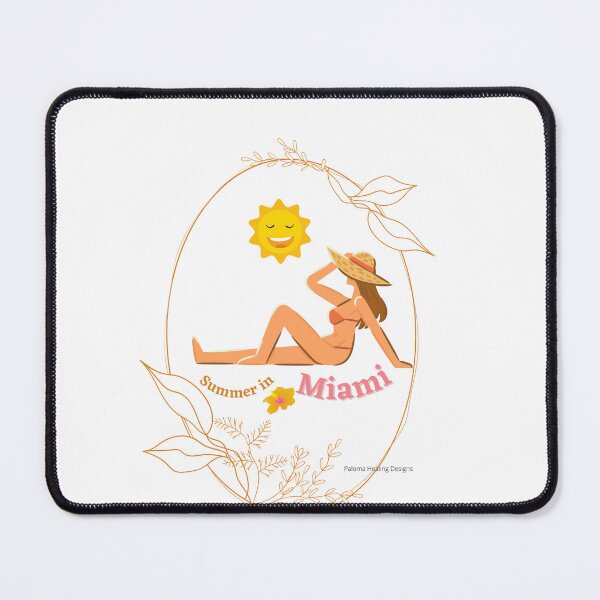 Item preview, Summer in Miami bikini girl designed and sold by PalomaHealing24.