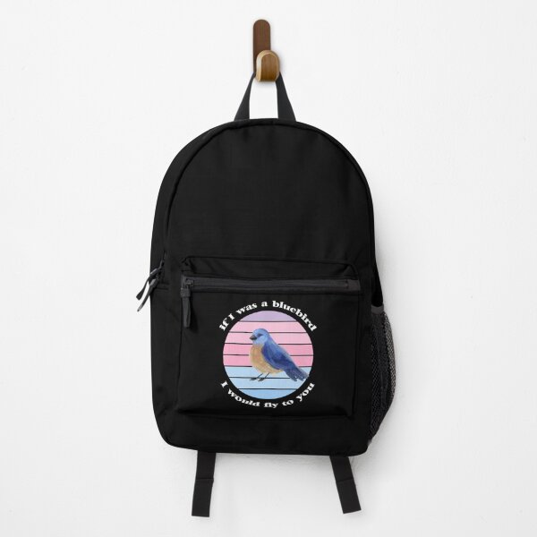 Item preview, If I was a bluebird I would fly to you vintage retro designed and sold by motivationlife7.
